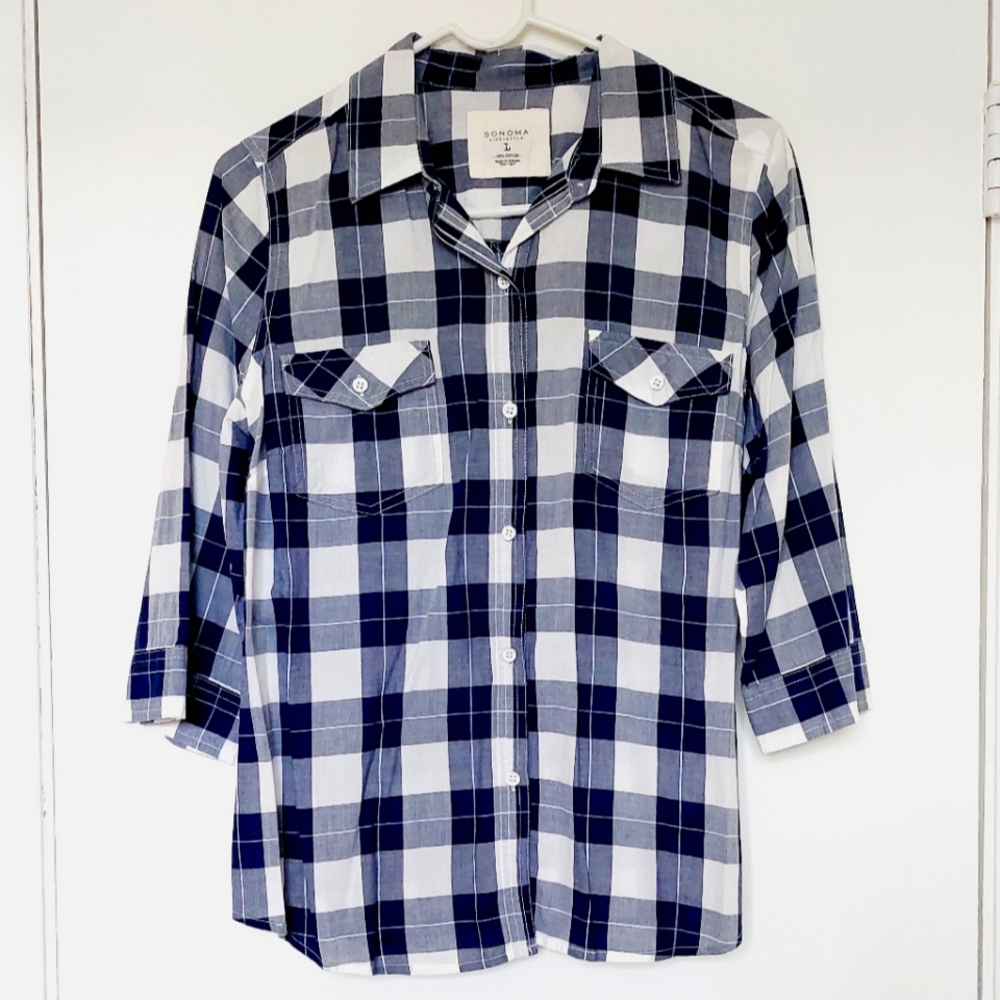 Sonoma life+style shirt size L.